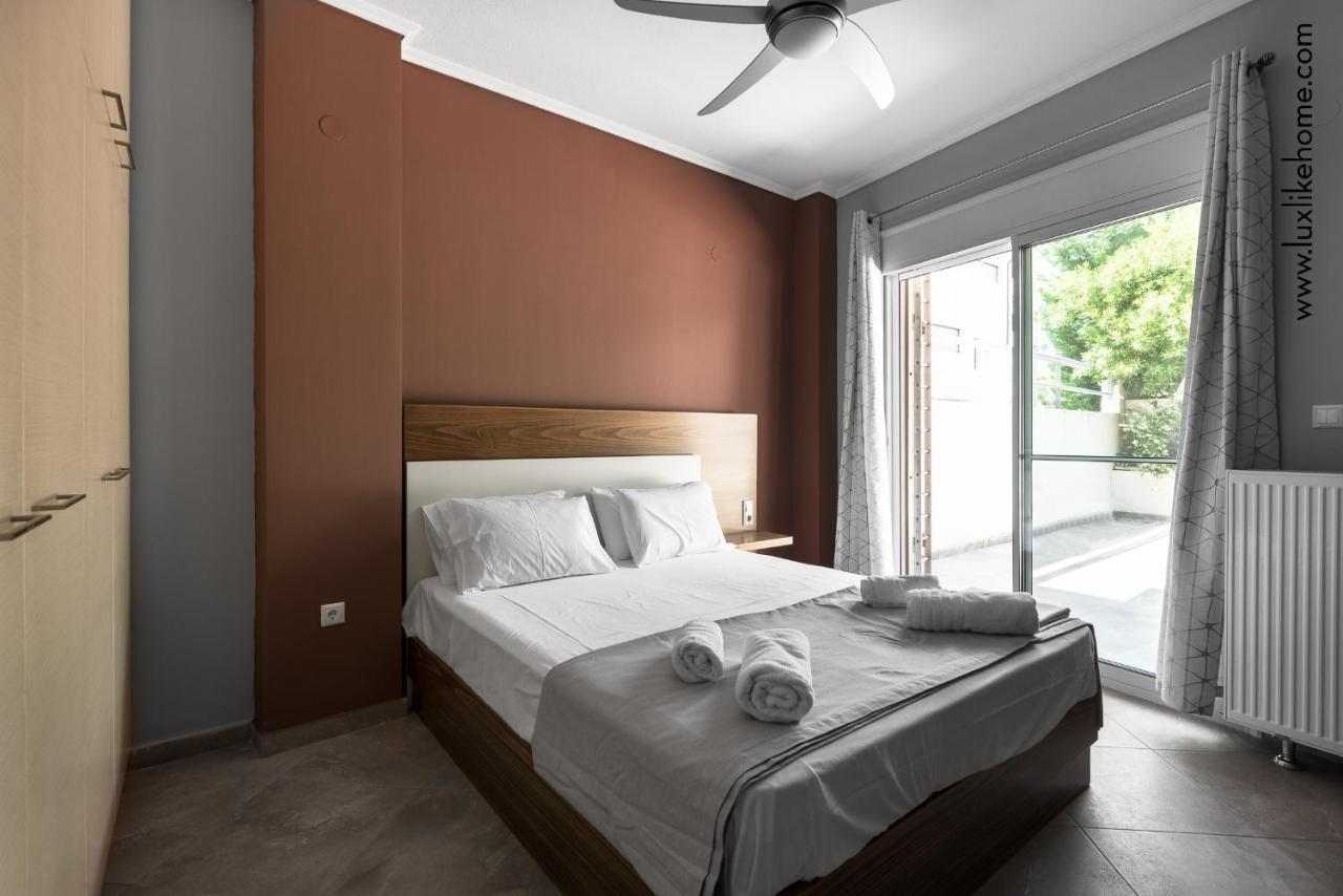 #Luxlikehome - Mediterranee Beachfront Summer House Kalyves Polygyrou Buitenkant foto