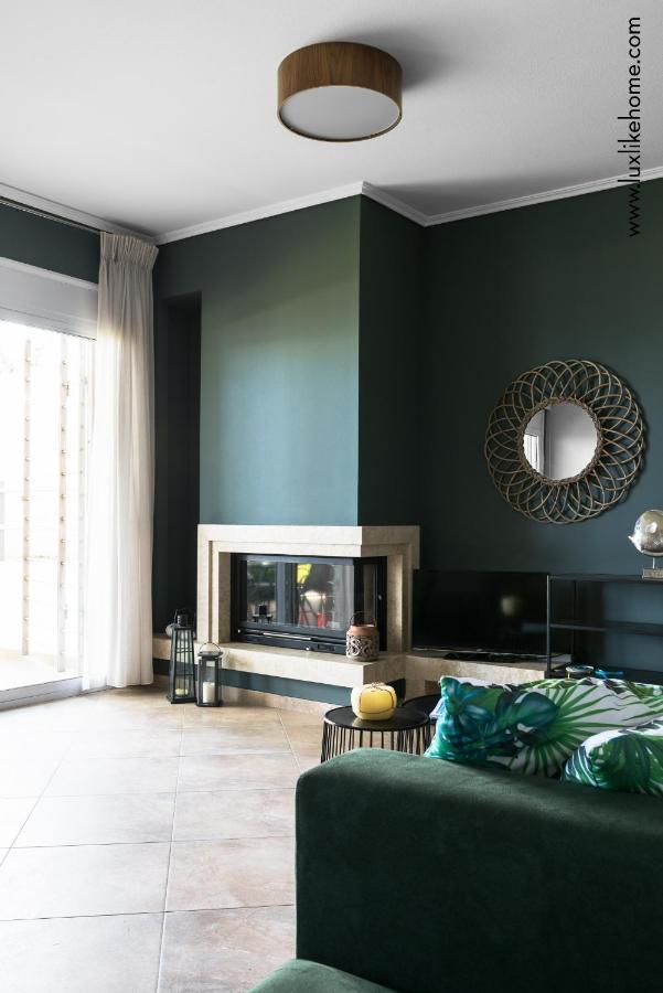 #Luxlikehome - Mediterranee Beachfront Summer House Kalyves Polygyrou Buitenkant foto